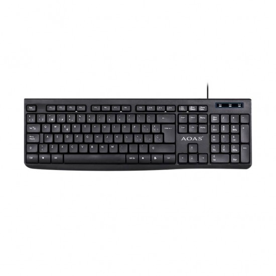 Teclado con Cable USB 1013