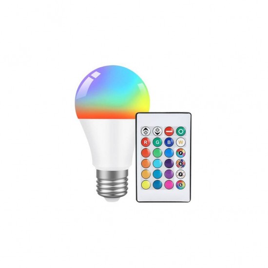 Lampara LED RGB Con Control Remoto A609