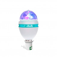 Lampara LED Bola de Luces Giratoria RGB - XMQ27